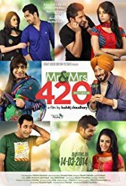 Mr. &; Mrs. 420 Punjabi film poster