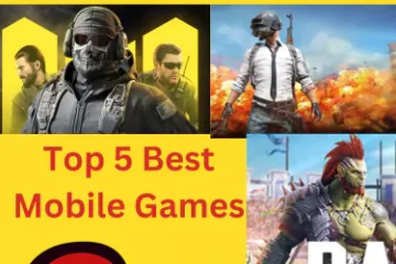 Top 5 best mobile-games in 2024