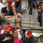 Diljit Dosanjh visits Gurdwara in Hyderabad on the occasion of Gurpurab